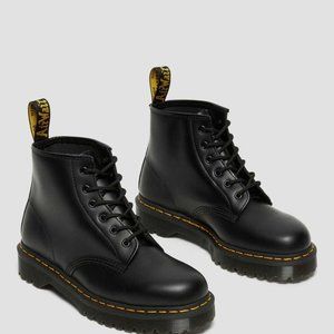 Dr. Martens 101 BEX SMOOTH LEATHER ANKLE BOOTS